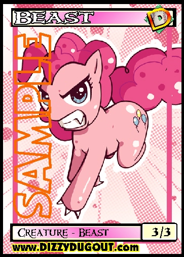 Beast Token – Custom: Pinkie Pie